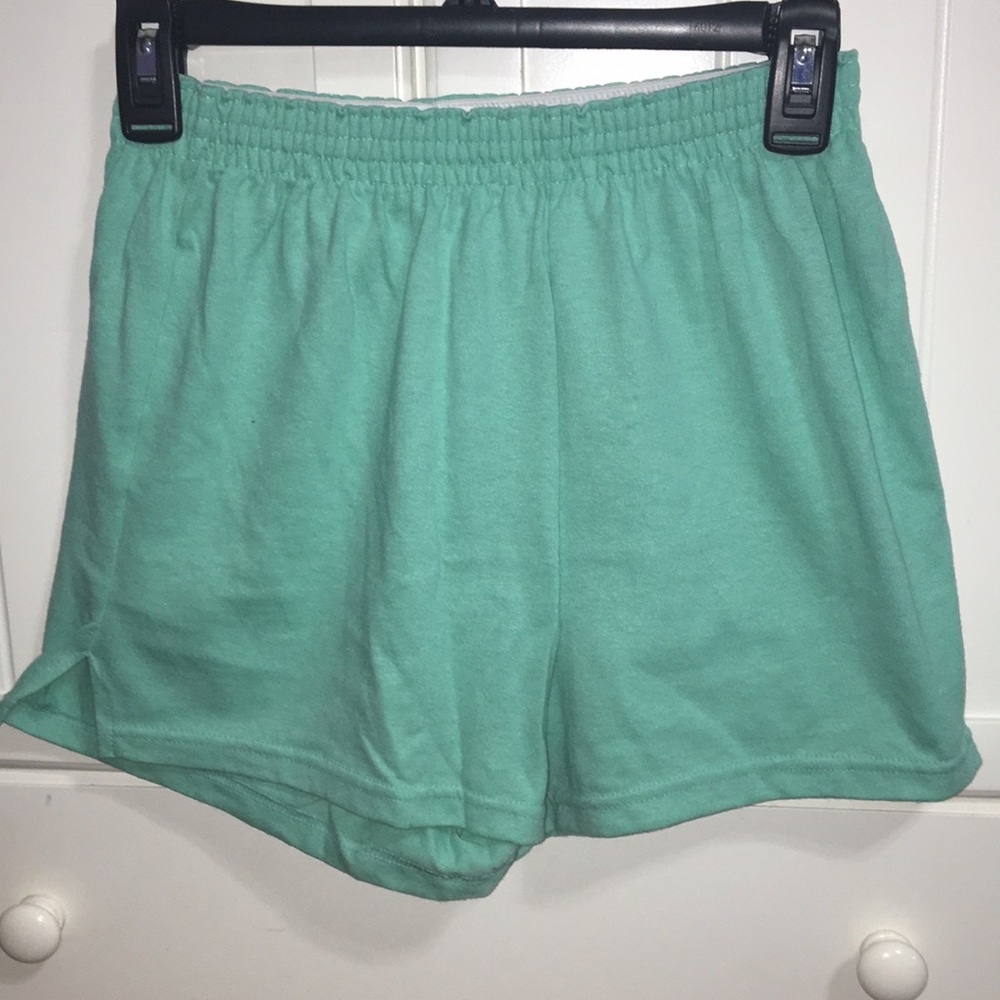 SOFFE Cheer/Athletic Shorts in Vibrant Turquoise